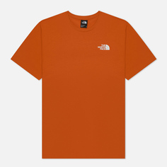 Мужская футболка The North Face Redbox Celebration, цвет оранжевый, размер S