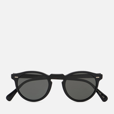 Солнцезащитные очки Oliver Peoples Gregory Peck Polarized, цвет чёрный, размер 47mm
