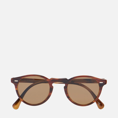 Солнцезащитные очки Oliver Peoples Gregory Peck 1962 Polarized, цвет коричневый, размер 47mm