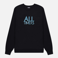 Мужская толстовка Alltimers Taverna Embroidered Crew Neck, цвет чёрный, размер S