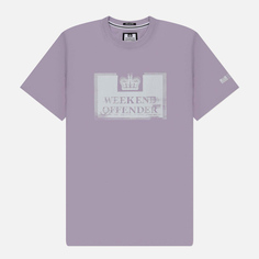 Мужская футболка Weekend Offender Bonpensiero SS24, цвет фиолетовый, размер S