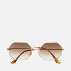 Солнцезащитные очки Ray-Ban Octagon 1972, цвет золотой, размер 54mm