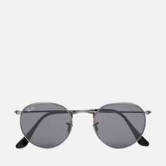 Солнцезащитные очки Ray-Ban Round Metal, цвет серый, размер 47mm