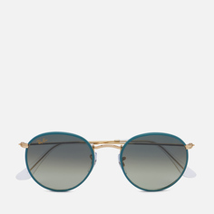 Солнцезащитные очки Ray-Ban Round Metal Full Color Legend, цвет зелёный, размер 50mm