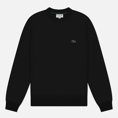 Мужская толстовка Lacoste Core Brushed Fleece Classic Fit, цвет чёрный, размер S