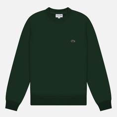 Мужская толстовка Lacoste Core Brushed Fleece Classic Fit, цвет зелёный, размер S