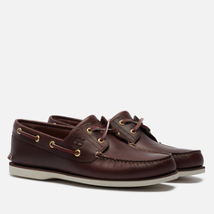 Мужские ботинки Timberland Classic 2-Eye, цвет коричневый, размер 39.5 EU