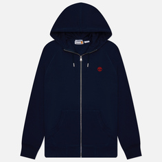 Мужская толстовка Timberland Exeter Loopback Full Zip Hoodie, цвет синий, размер S