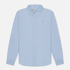 Мужская рубашка Timberland Oxford Slim, цвет голубой, размер S