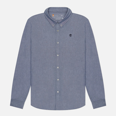 Мужская рубашка Timberland Oxford Slim, цвет синий, размер S