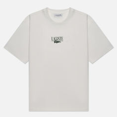Женская футболка Lacoste Print Cotton Jersey, цвет белый, размер XS