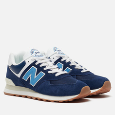 Мужские кроссовки New Balance U574BU2, цвет синий, размер 40.5 EU