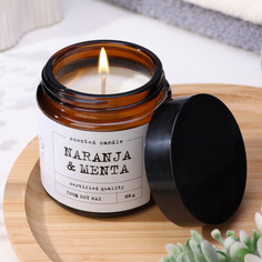 Свеча ароматическая в банке No Brand
