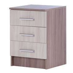 Тумба прикроватная тп-1 400х380х560 ясень шимо светлый/темный No Brand