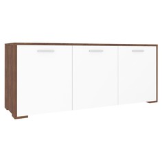 Тумба под тв ифида, 1386х406х546, морское дерево винтаж/белый No Brand