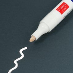Маркер - карандаш, краска для шин водонепроницаемая на масляной основе, белый No Brand