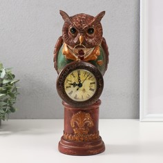 Сувенир полистоун с часами No Brand