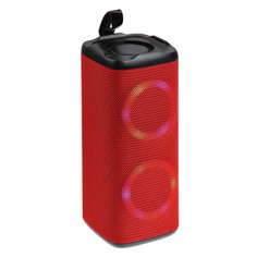 Портативная колонка lm-882, 10 вт, 800 мач, подсветка, micro sd, красная No Brand