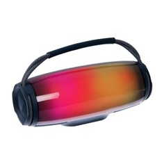 Портативная колонка pulse6, 12 вт, 1800 мач. bt5.3, подсветка, micro sd, синяя No Brand