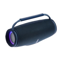 Портативная колонка l11, 10 вт, 1200 мач, подсветка, mirco sd, синяя No Brand