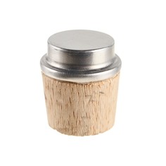 Пробка для термоса на 2 л, из дерева, 3.2 x 3.2 x 4.2 см No Brand