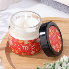 Свеча ароматическая в банке No Brand