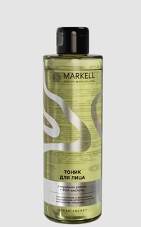 Markell green secret тоник для лица тонизирующий и увлажняющий 200мл