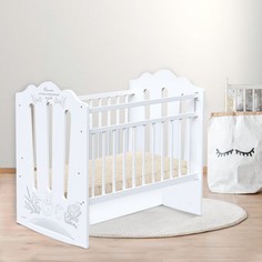 Кровать детская колесо-качалка с маятником 1200х600