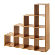 Стеллаж №4 1390х356х1410 дуб вотан No Brand