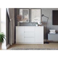 Комод мори, 1204х404х770, белый No Brand