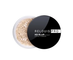 Relouis пудра фиксирующая с эффектом блюра pro hd blur effect fixing powder тон:01