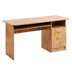 Стол письменный с 3-мя ящиками сп-1, 1400х570х750, дуб вотан No Brand