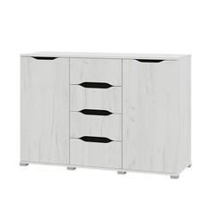 Комод вега 1200, 1200х828х430, крафт белый/венге No Brand