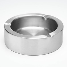 Пепельница из нержавеющей стали, 11.5 х 3.5 см No Brand