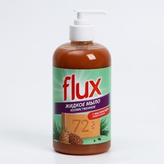 Жидкое мыло хозяйственное с маслом кедра, 500 мл, flux No Brand