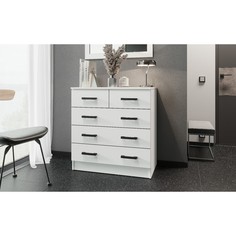 Комод эра (к800-3/2), 800х830х440 белый No Brand