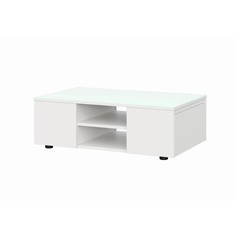 Стол журнальный с ящиками одри, 950х580х339, белый No Brand