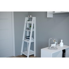 Этажерка лофт, 1416х450х410, белый No Brand