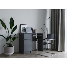 Стол письменный мори, 900х500х770, графит No Brand