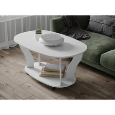 Журнальный стол консул-3, 900х600х560, белый No Brand