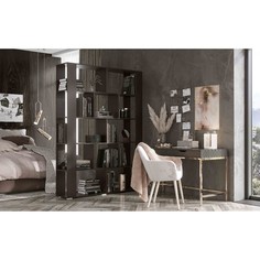 Стеллаж-перегородка ольга, 1500х330х2036, венге No Brand