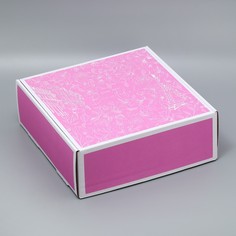 Коробка складная you are beautiful, 33 х 33 х 12 см Дарите Счастье