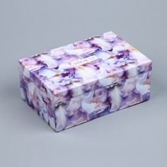 Коробка прямоугольная present, 26 х 17 х 10 см Дарите Счастье