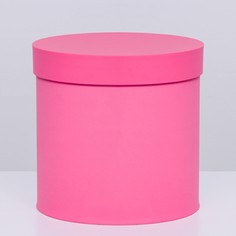 Шляпная коробка розовая , 23 х 23 см Upak Land