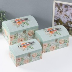 Шкатулка картон сундучок No Brand