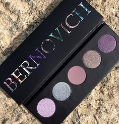 Тени для век amethyst (5 тонов) 7,5г Bernovich