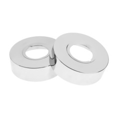 Отражатель для смесителя zein z3679, набор 2 шт., d=60 мм, высота 18 мм, нерж. сталь, хром