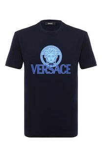 Хлопковая футболка Versace