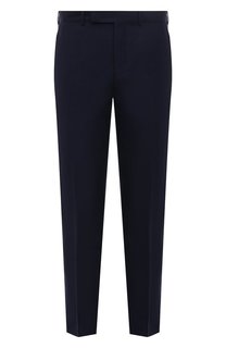 Брюки из шерсти и льна Zegna