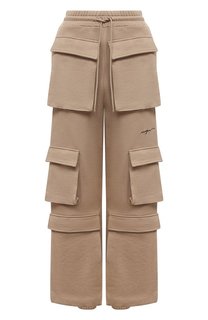 Хлопковые брюки-карго MSGM